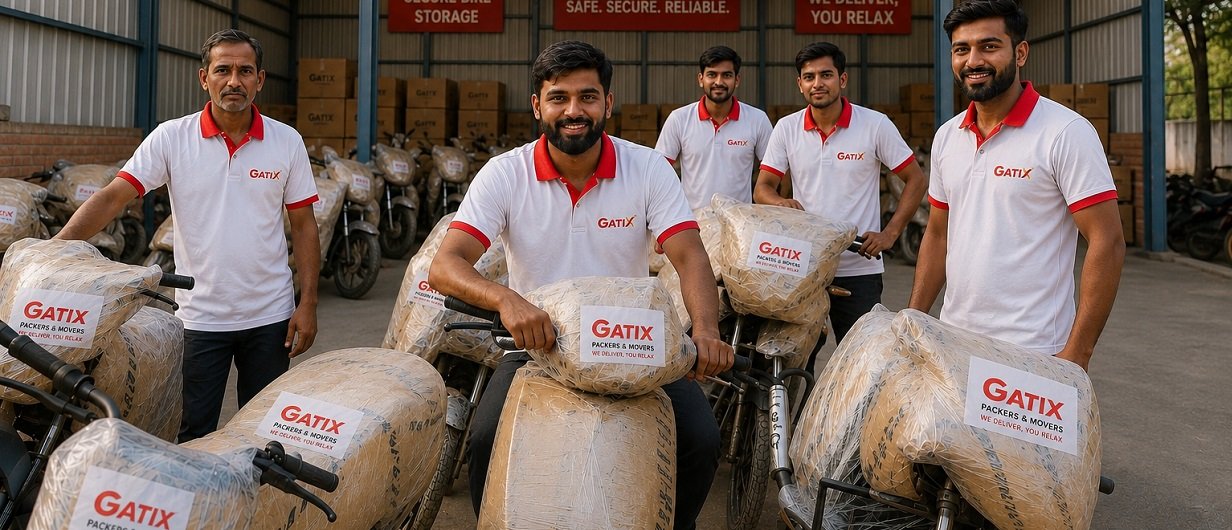 Bike transport preparation and protective handling at competitive charges