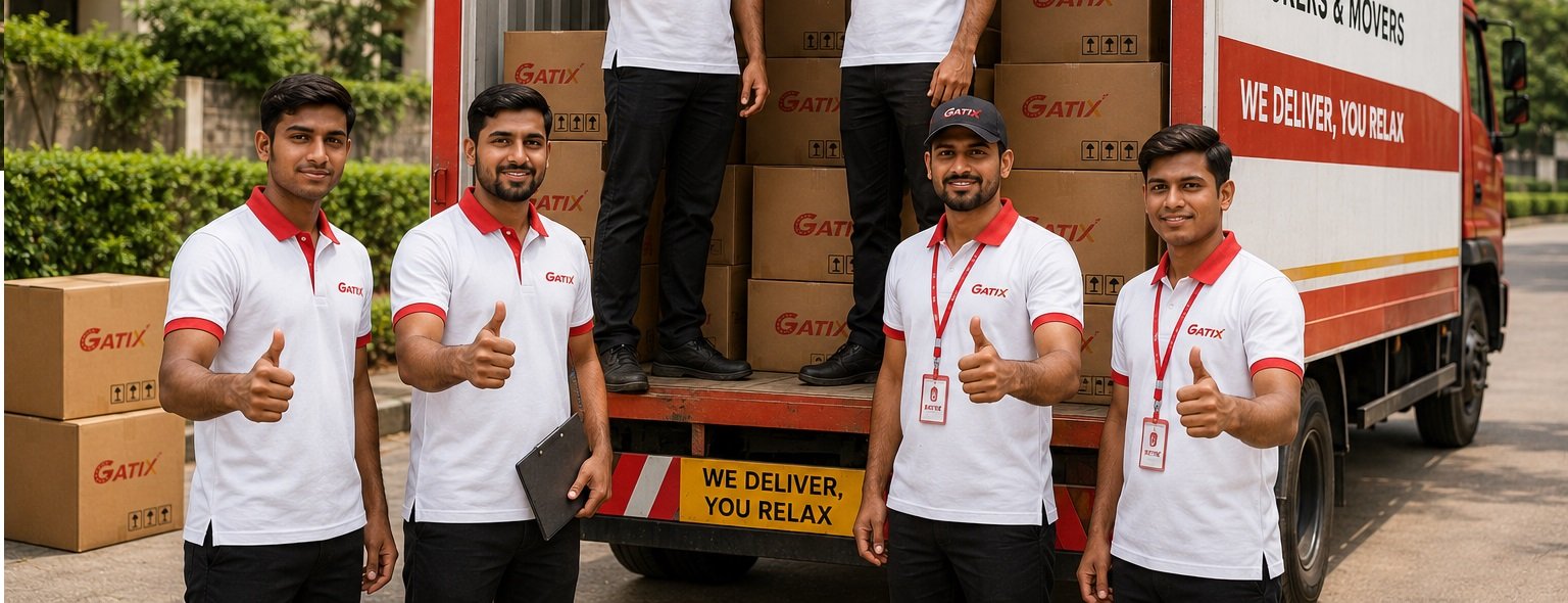 GATIX leading packers and movers for household shifting in Gurgaon